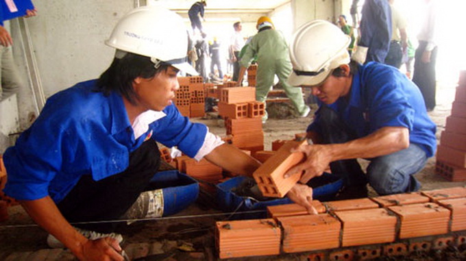 Lao động Nhật Bản cần nhiều cho ngành xây dựng