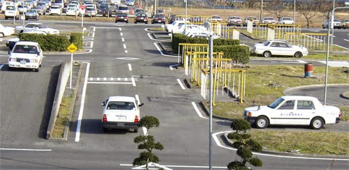 thi tuyển bằng lái xe ở Nhật Bản