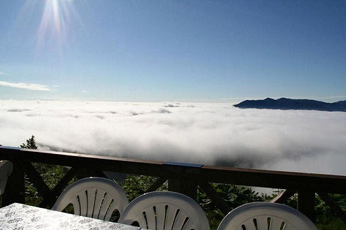 Thiên đường trên mây Unkai Terrace Nhật Bản