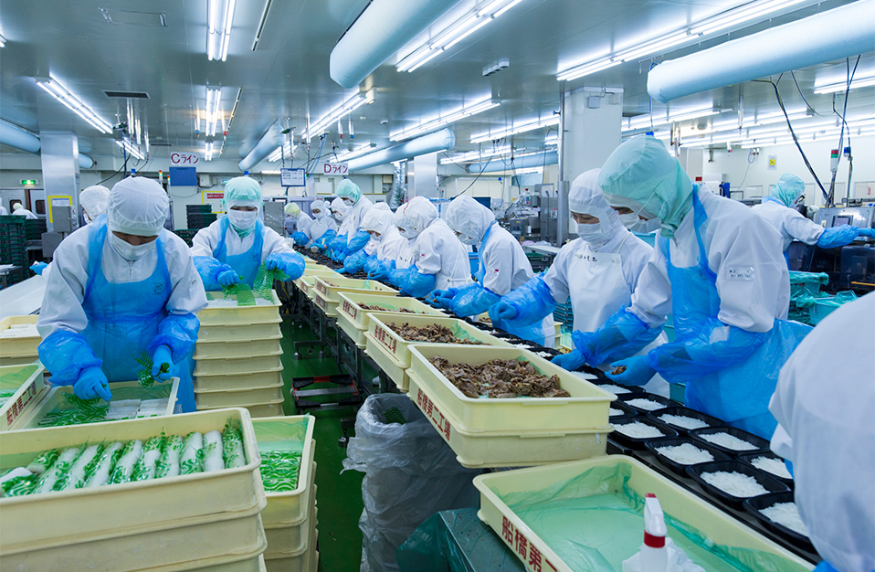 Xuất khẩu lao động làm chế biến cơm hộp tại Tokyo tháng 5 năm 2015
