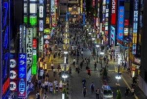 Điểm danh 7 khu phố nguy hiểm nhất Nhật Bản