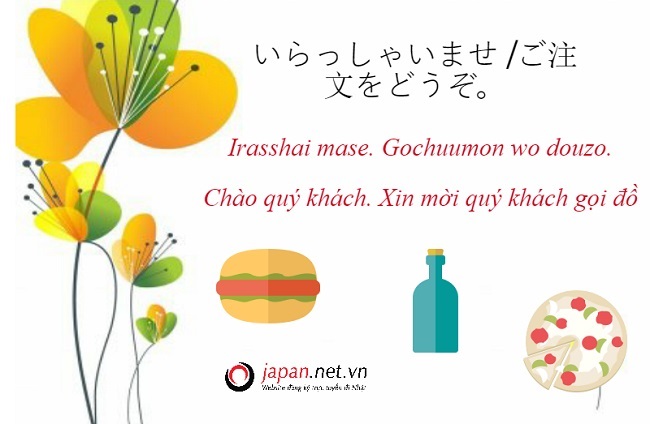 50 mẫu câu tiếng Nhật giao tiếp khi mua hàng, ăn hàng