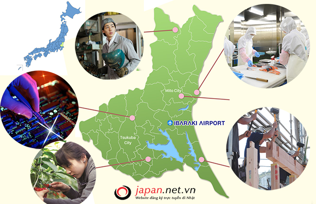 Làm thế nào để đăng kí đi xuất khẩu lao động tại Ibaraki Nhật Bản