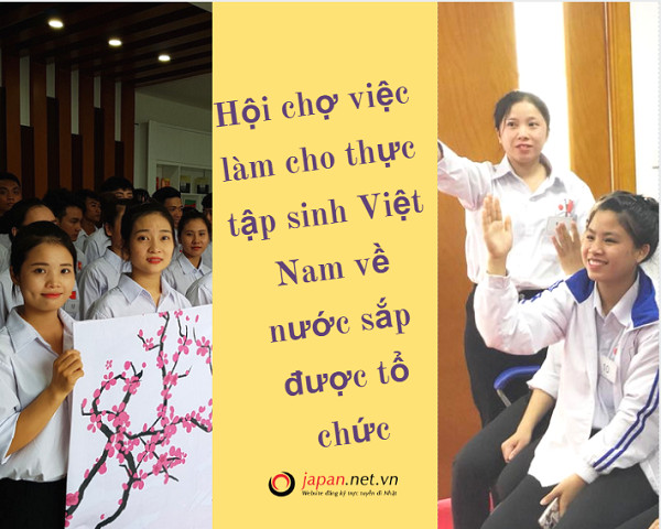 THÔNG TIN MỚI- Hội chợ việc làm cho thực tập sinh Việt Nam về nước sắp được tổ chức
