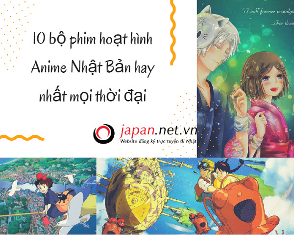 10 bộ phim hoạt hình Anime Nhật Bản hay nhất - Japan.net.vn
