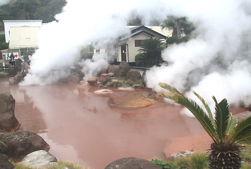 suối nước nóng ở Nhật Bản