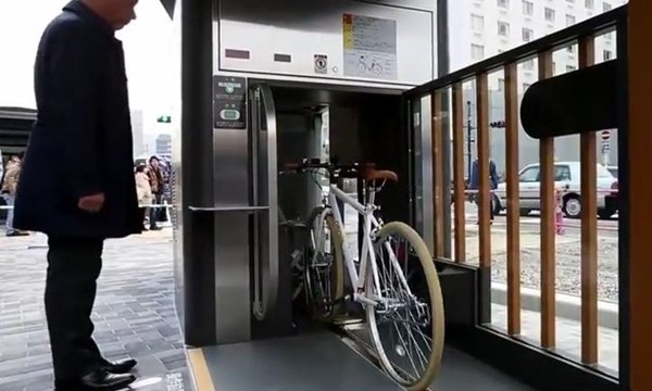 bãi gửi xe độc đáo ở Nhật Bản
