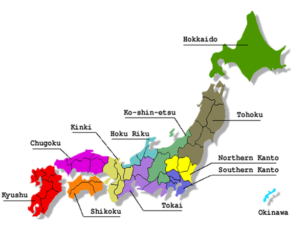 Tìm Hiểu Về Các Tỉnh Phía Nam Nhật Bản - Japan.Net.Vn