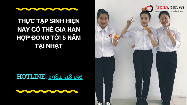 chế độ thực tập sinh nhật bản