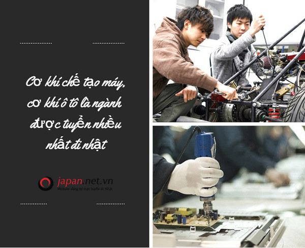Cơ hội nghề nghiệp của kỹ sư cơ khí chế tạo máy Nhật Bản