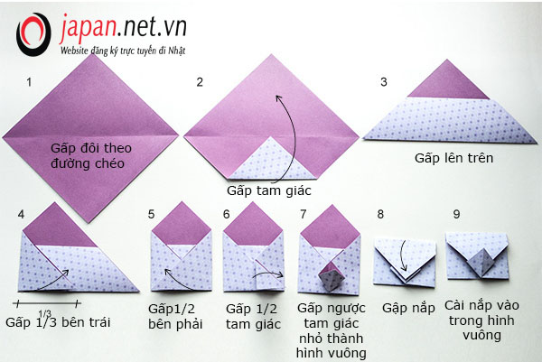 Tìm hiểu về nghệ thuật gấp giấy Origami tại Nhật Bản