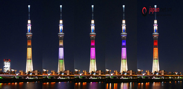 Tháp tokyo skytree Nhật Bản - Tháp truyền hình cao nhất thế giới