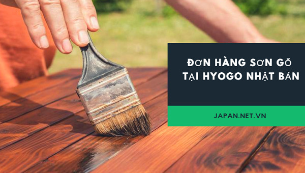 Tuyển 18 Nam đi XKLĐ Nhật đơn hàng sơn đồ gỗ làm việc tại Hyogo