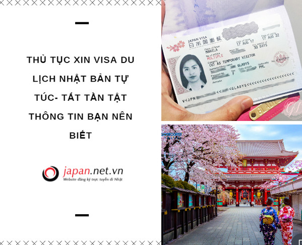 Thủ tục xin visa du lịch nhật bản tự túc- tất tần tật thông tin bạn nên biết
