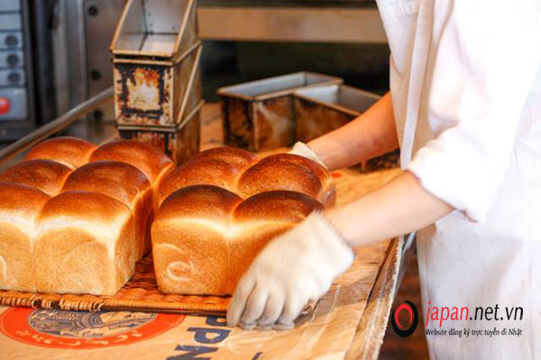 Đơn hàng làm bánh mì ở Nhật tại Osaka, lương về tay 30tr/tháng