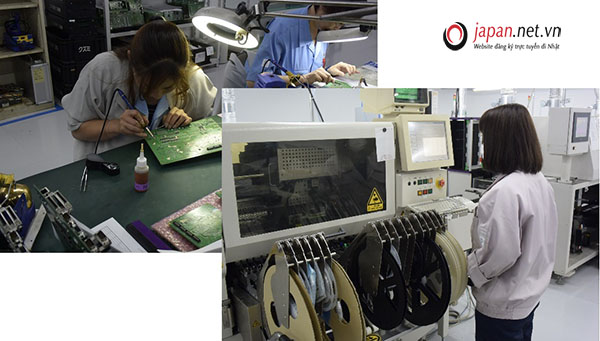 Tuyển 24 Nữ đơn hàng lắp ráp điện tử LƯƠNG CAO tại Tochigi, Nhật Bản