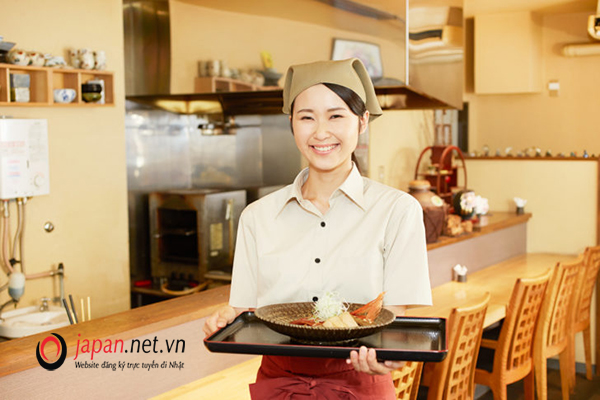 Đơn hàng làm nhà hàng, dịch vụ ăn uống tại Kyoto thi tuyển tháng 11/2023