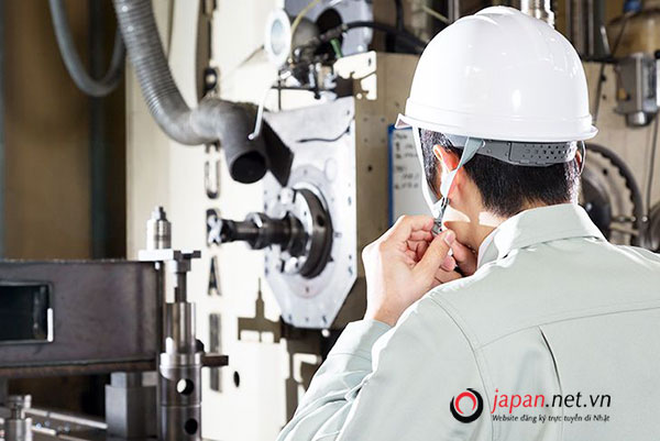 9 Nam XKLĐ Nhật Bản đơn hàng kiểm tra máy tại Chiba - Nhật Bản